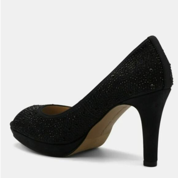 Adrienne Vittadini Gervin Pumps Black 9.5 - Picture 3 of 7